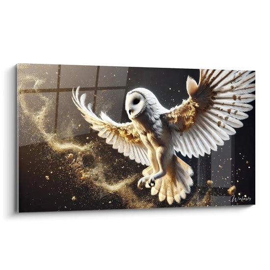 Cuadro Sueño Dorado - Edición Búho Animales