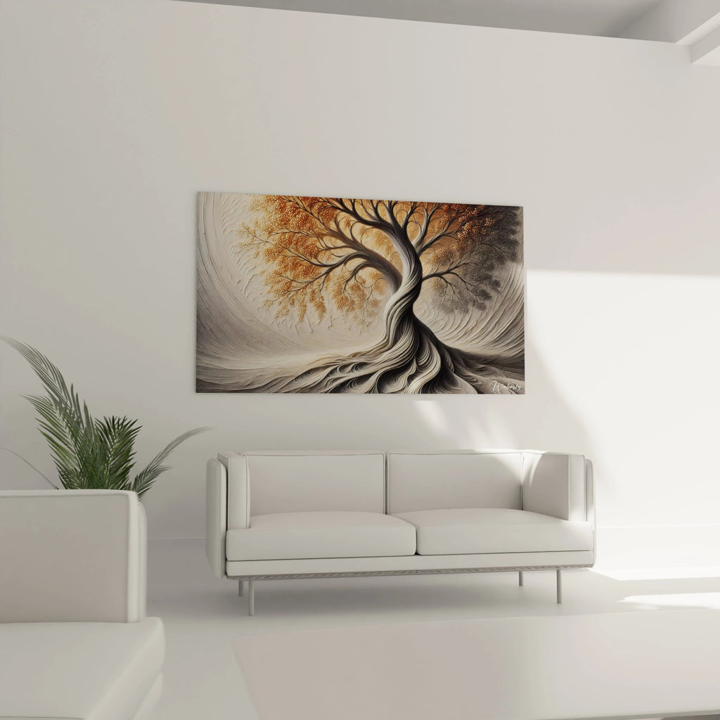 Décoration Murale Arbre De Vie – Bois, Style Oriental, Pour Salon/yoga