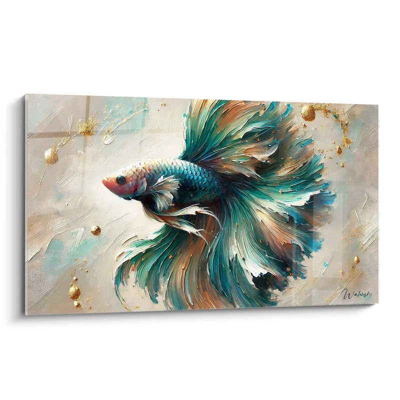 Betta Splendor Canvas - Betta Fish Animals Edition