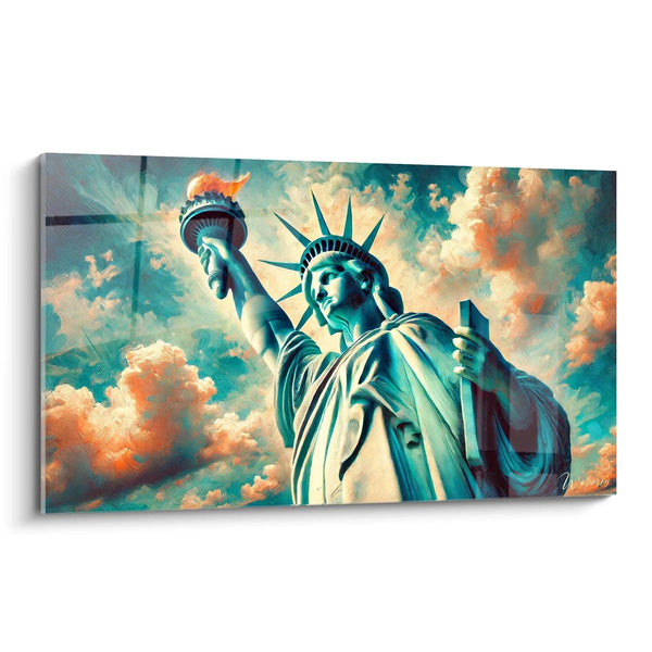 Quadro Statua della Libertà N°1 - Edizione New York Intorno al Mondo