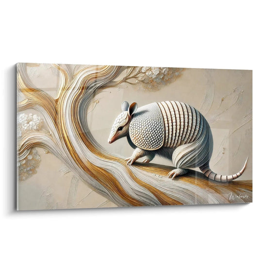 Tableau Sur la Crête du Temps - Édition Tatou Animaux