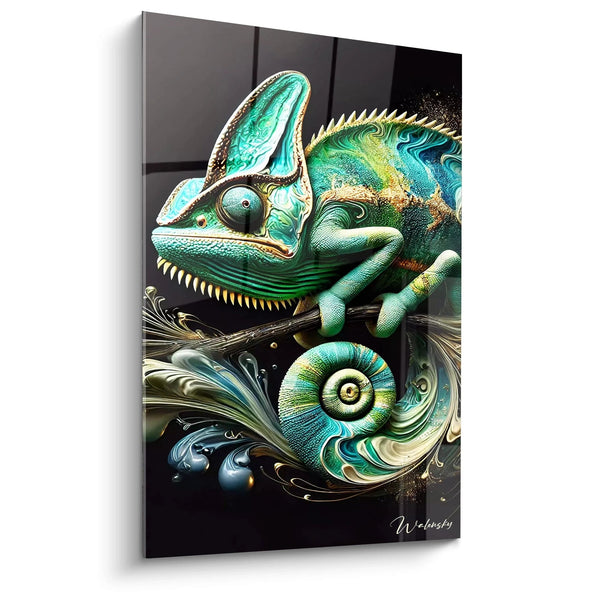 Tableau Sur le Fil des Couleurs - Edition Essence Sauvage