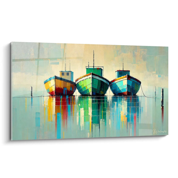 Cuadro Sobre los Flujos - Edición Paisaje Marino