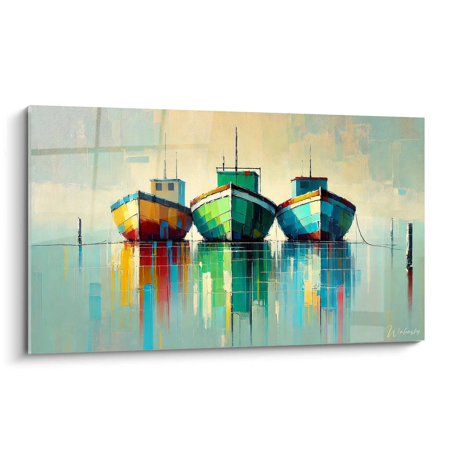 Cuadro Sobre los Flujos - Edición Paisaje Marino