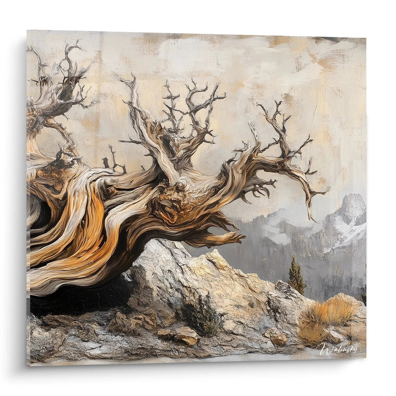 Rocky Survivor Painting - nature edition