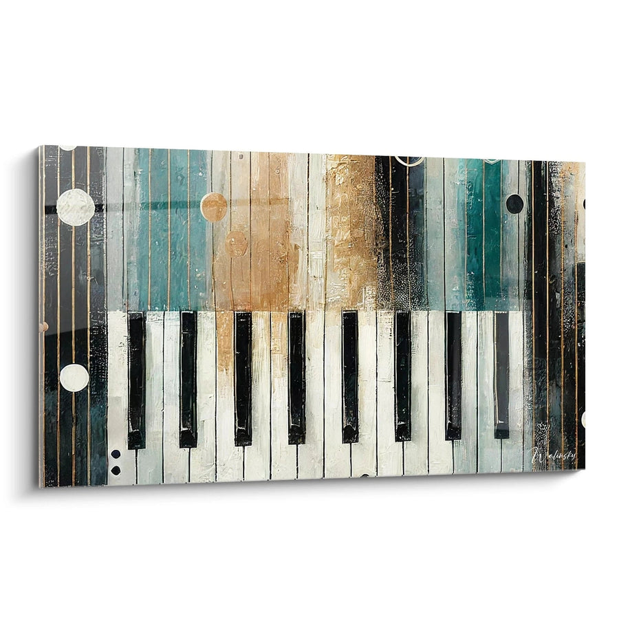 Cuadro Sinfonía en abstracción - Edición Música Abstracta