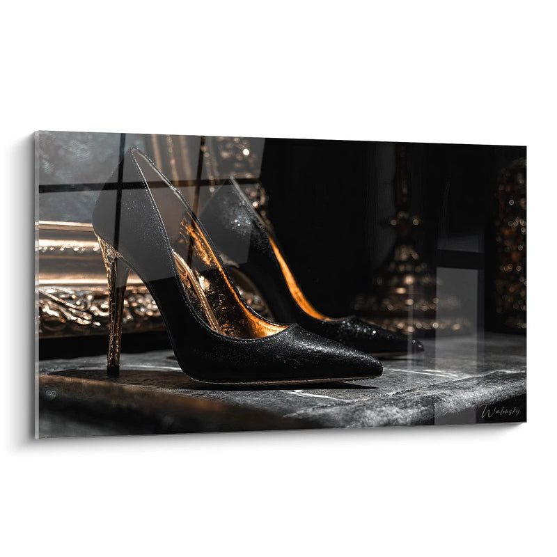 Heels Painting - Nocturnal Seduction - fashion accessories edition