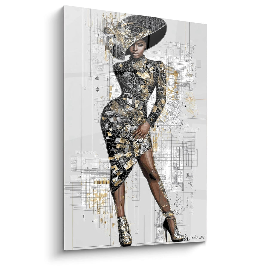 Tableau Tendance - Métamorphose Artistique - édition haute couture