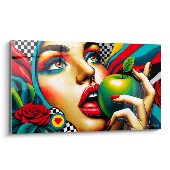 Modern Verleiding Schilderij - Graffiti Street Art Editie