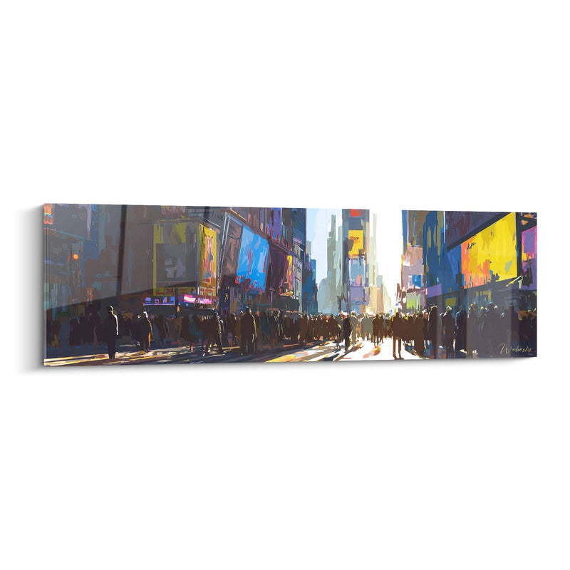 Tableau Times Square Manhattan - Luci urbane panoramiche - edizione New York