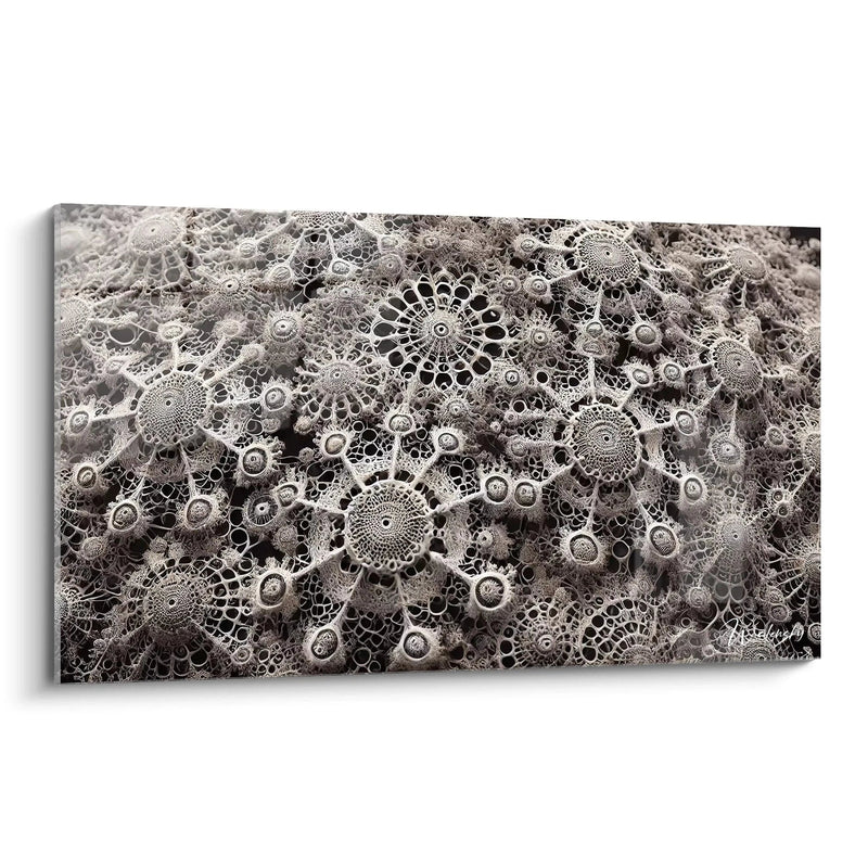 Quadro su tela corallina - Edizione Natura