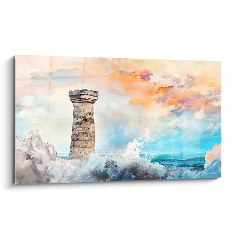 Storm Tower Wall Art - Sea Edition