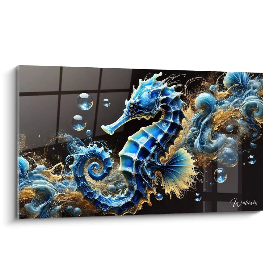 Cuadro Remolino Azul - Edición Esencia Salvaje