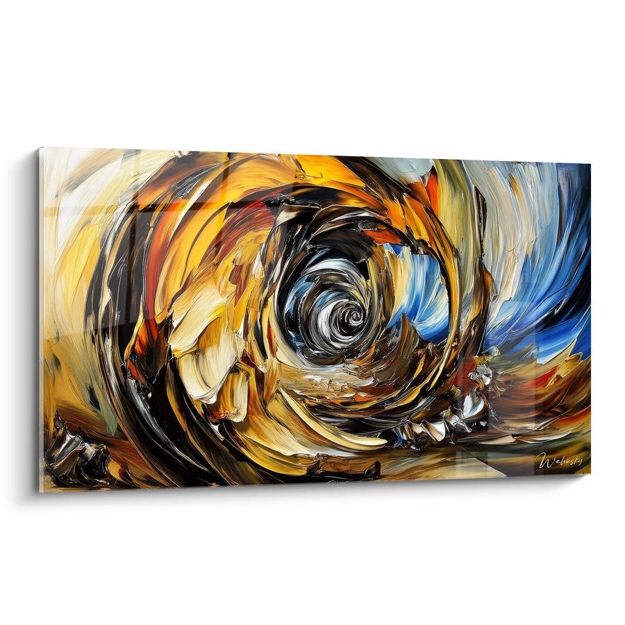 Tableau tourbillon énergétique - Spirale de lumière - édition spirale abstrait