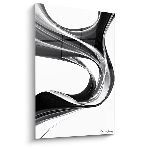 Ink Trail Canvas - Black and White Edition