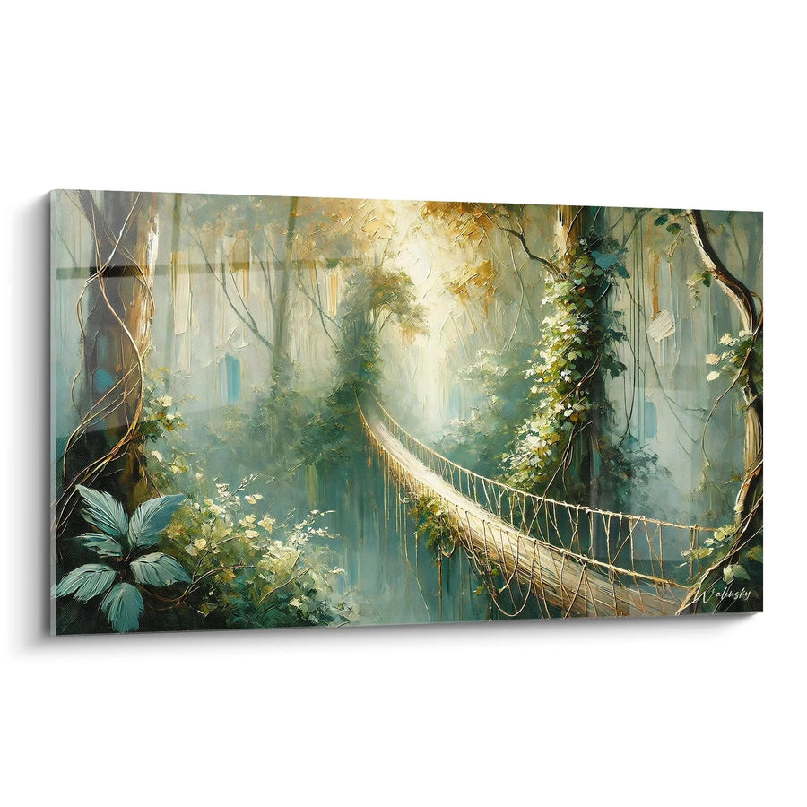 Secret Crossing Painting - Jungle Landscape Edition