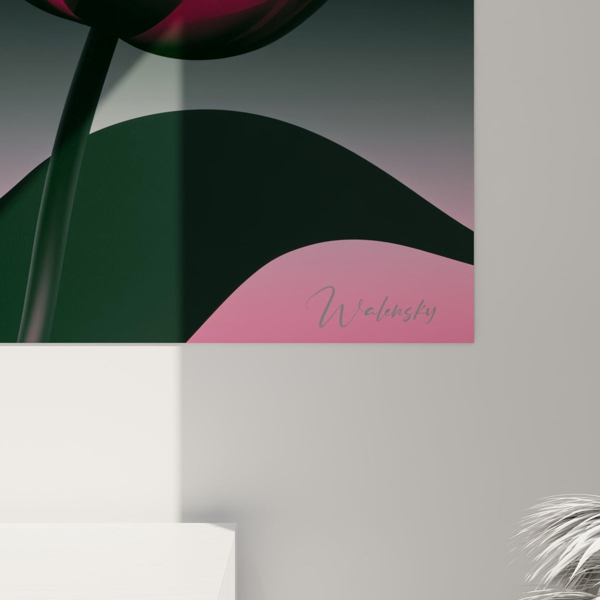 Pétales de tulipe révèlent leurs nuances roses et blanches avec un grain fin et lumineux à faible distance