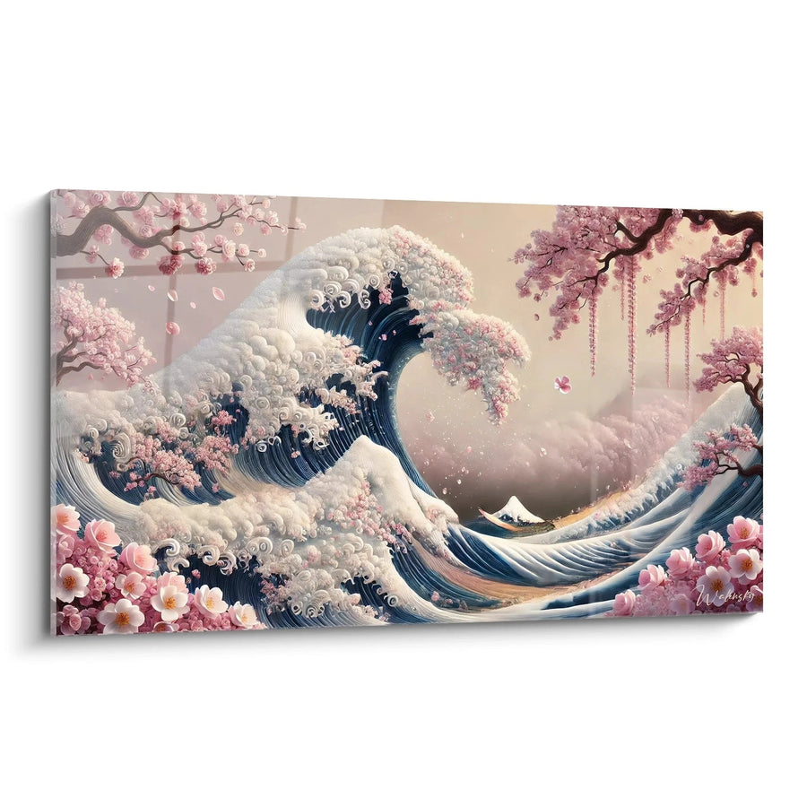 Cuadro Ola Japonesa N°5 - Edición Japón Alrededor del Mundo