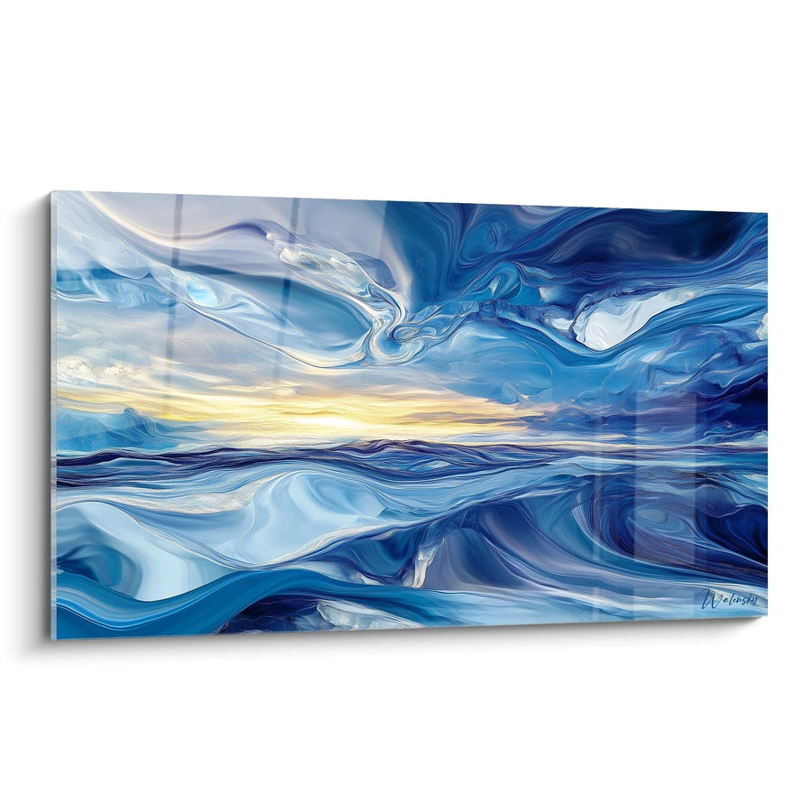 Tableau Vagues Célestes - édition paysage