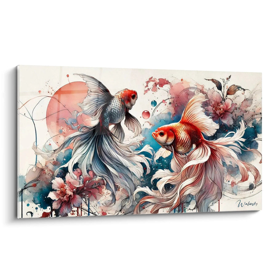 Waves of Silence Wall Art - Fish Animals Edition