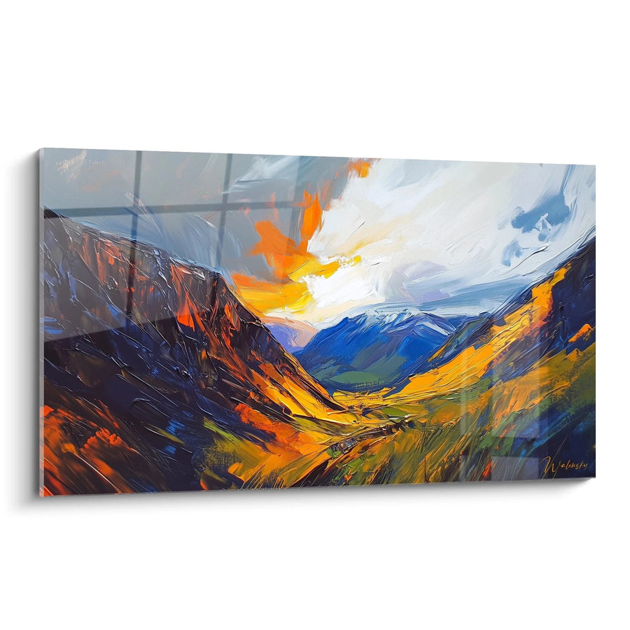 Tableau Valle Encendido - édition montagne