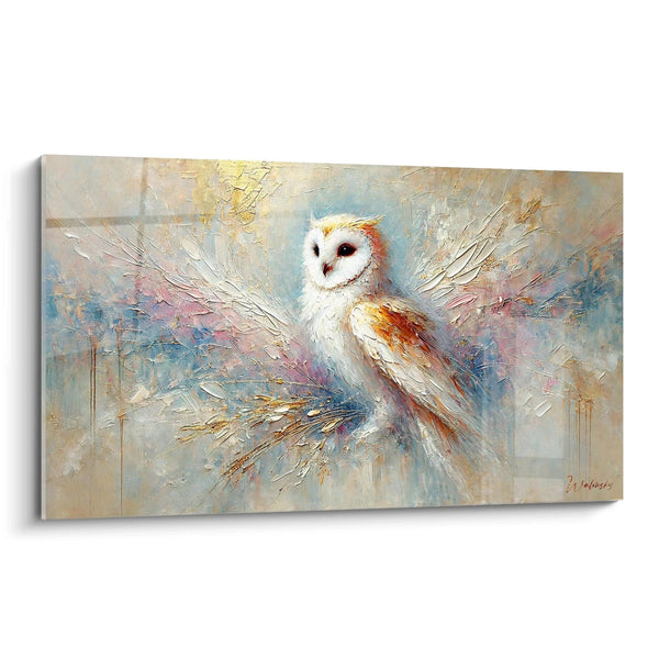 Tableau Veilleur des Brumes - Édition Hibou Animaux