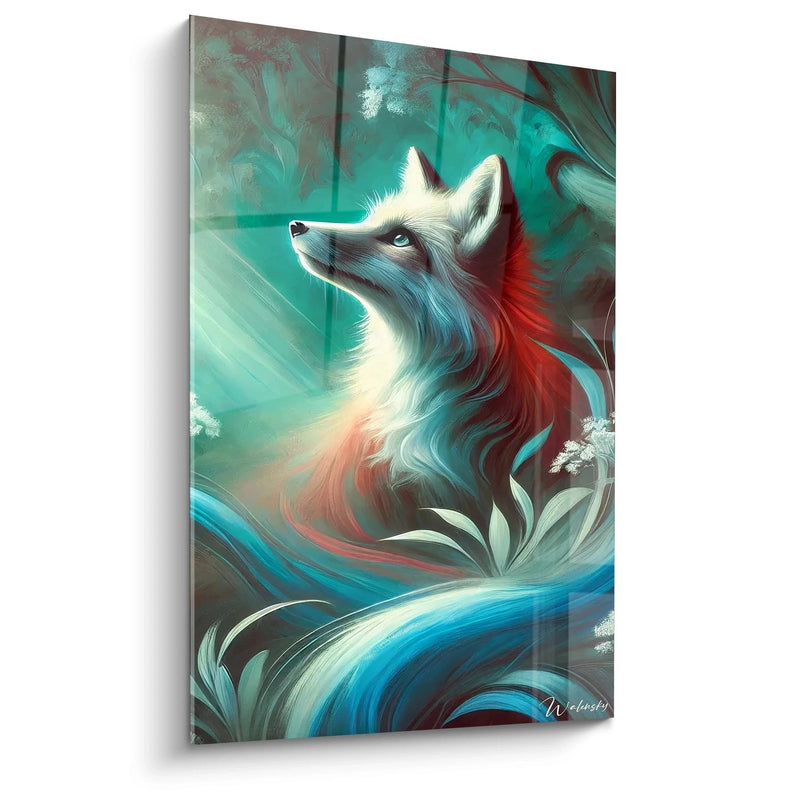 Sky Watcher Wall Art - Fox Animals Edition