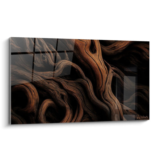 Earth Veins Canvas - Aerial View Abstract Edition