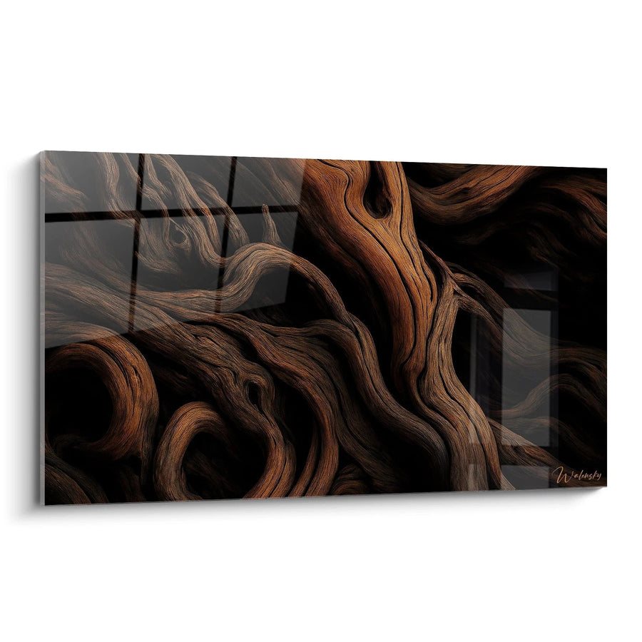Tableau Veines de la Terre -Édition Vue aérienne Abstrait