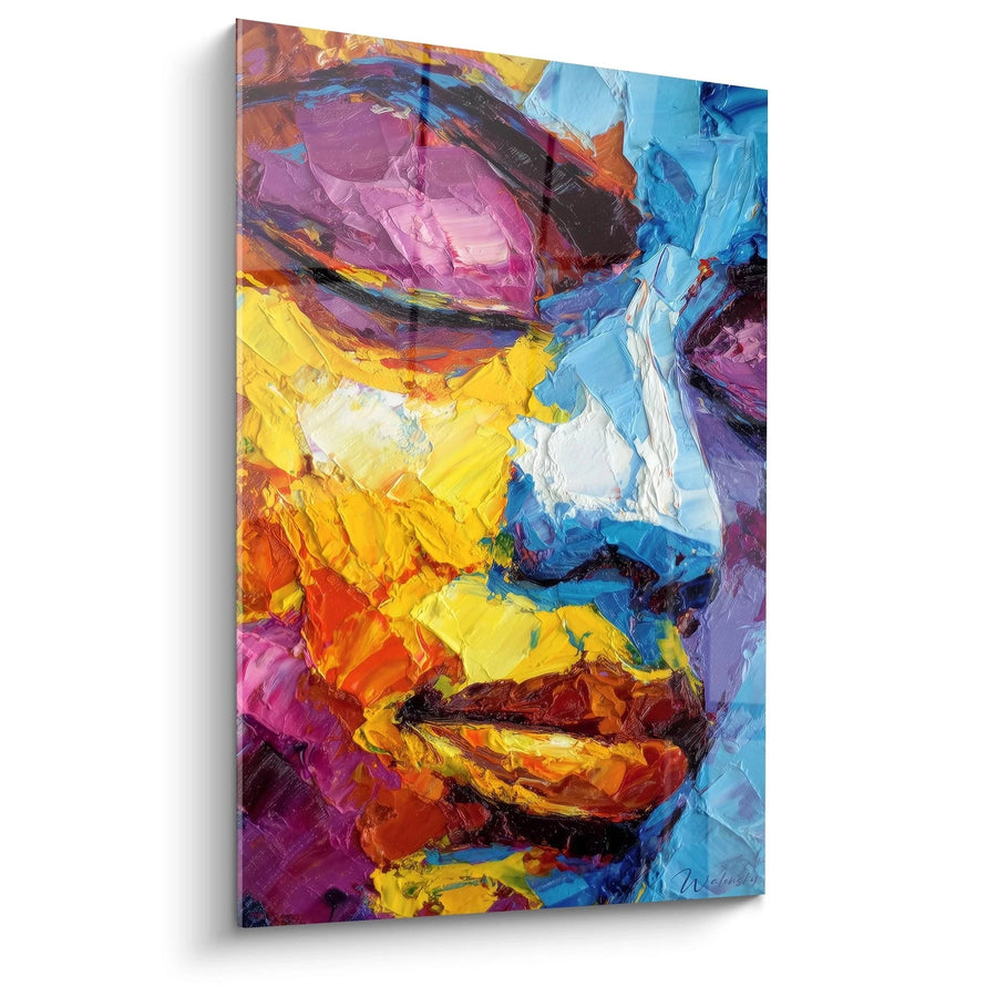 Tableau visage force tellurique - édition visage africain