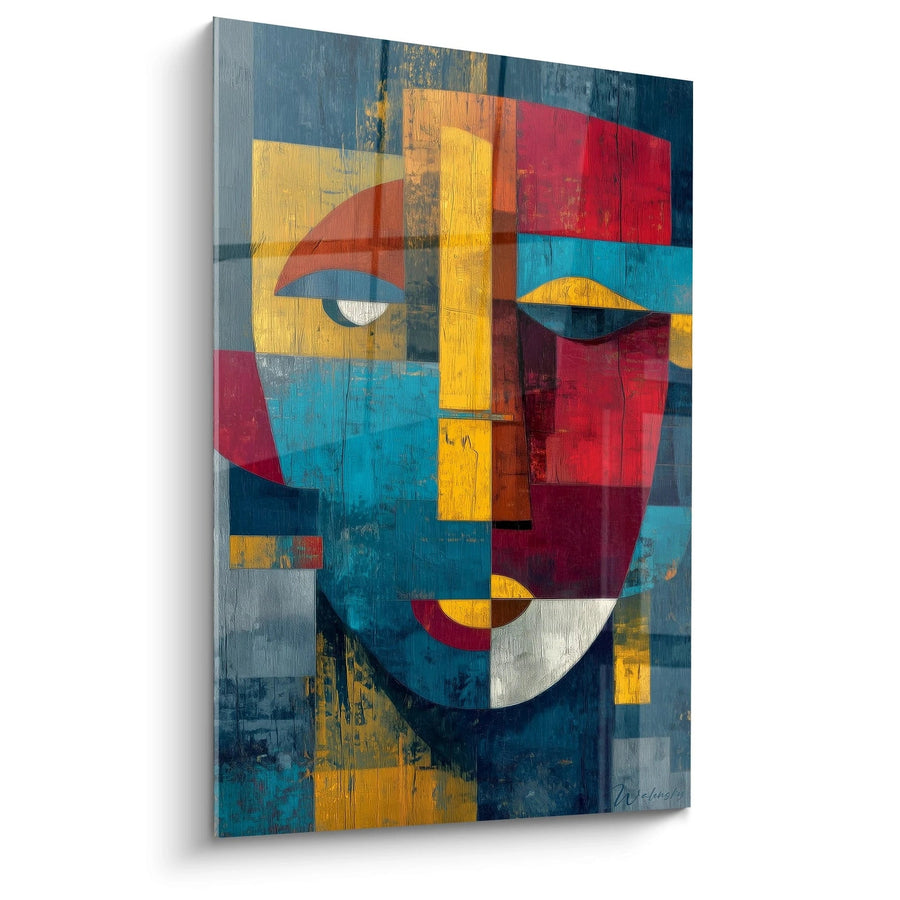 Tableau Visage Héritage Millénaire - édition masque africain