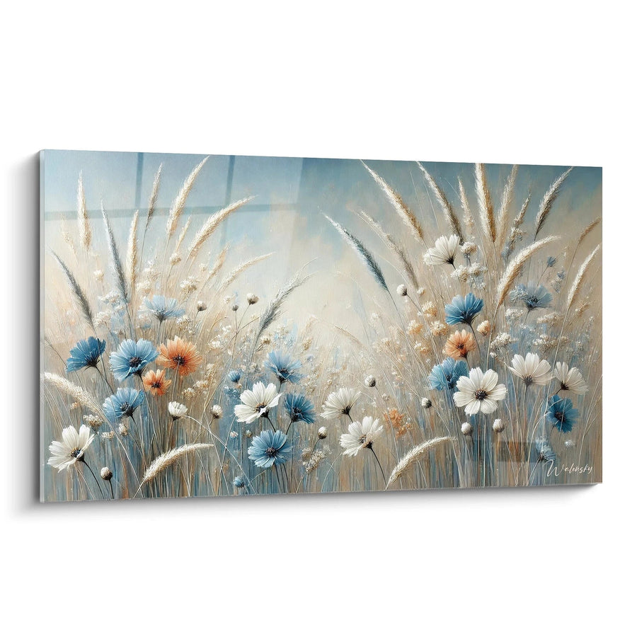 Tableau Vision de Douceur - Edition Fleur Abstrait