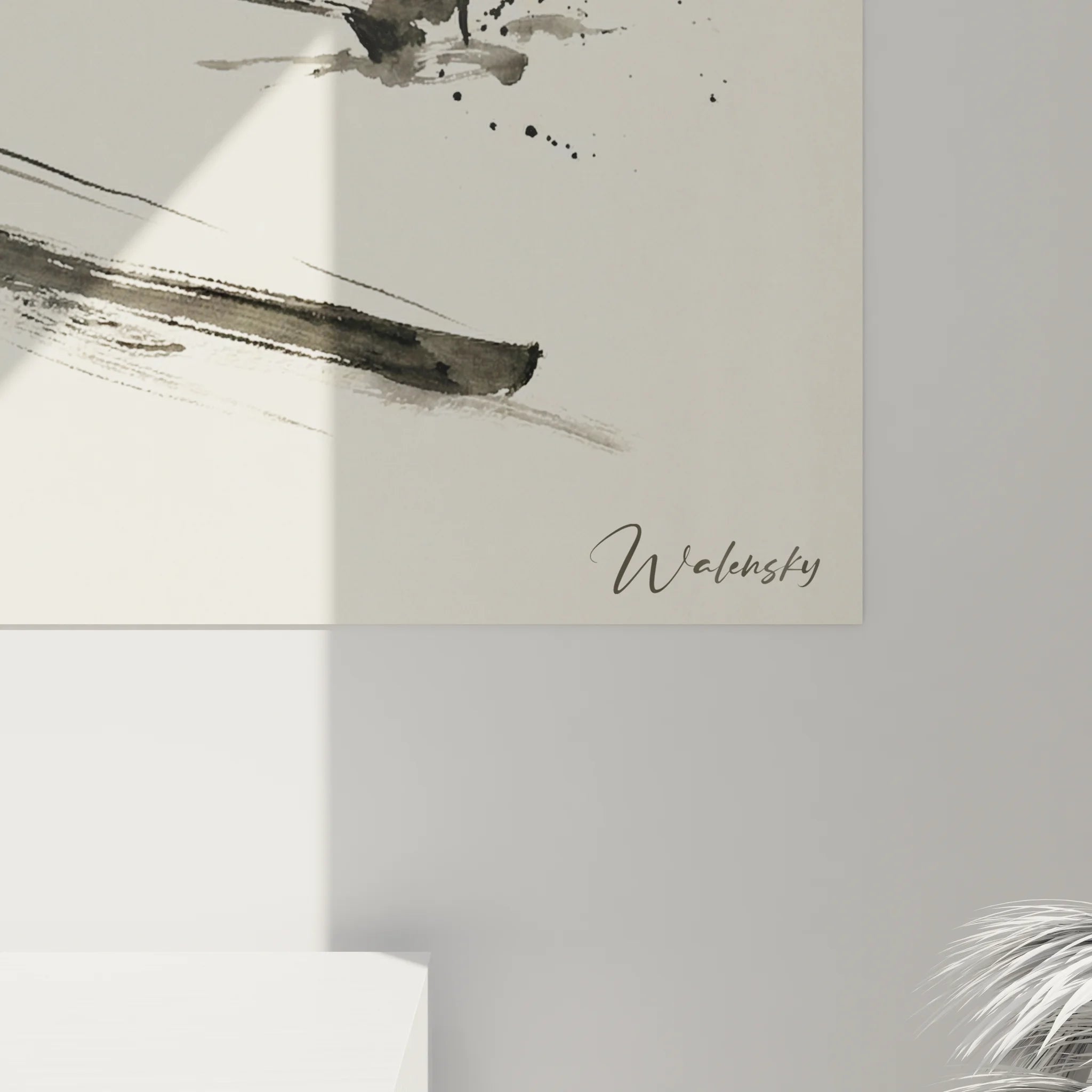 Vue ensemble tableau aviron rameur solitaire, art mural sport nautique déco moderne