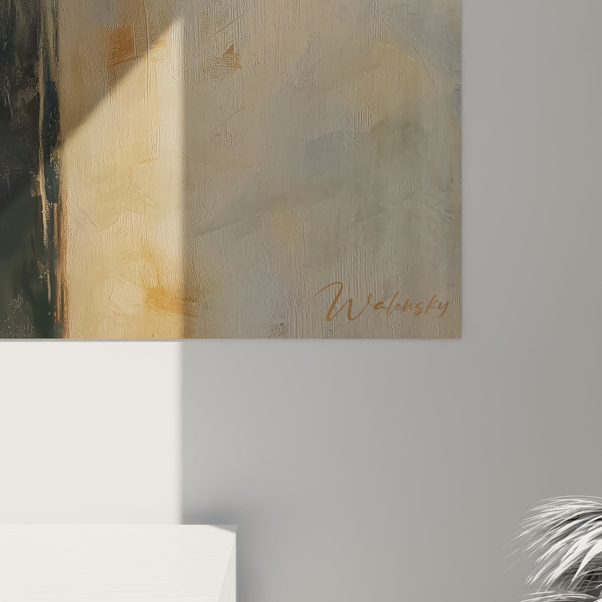 Tableau beagle repos paisible decoration murale art animalier contemporain