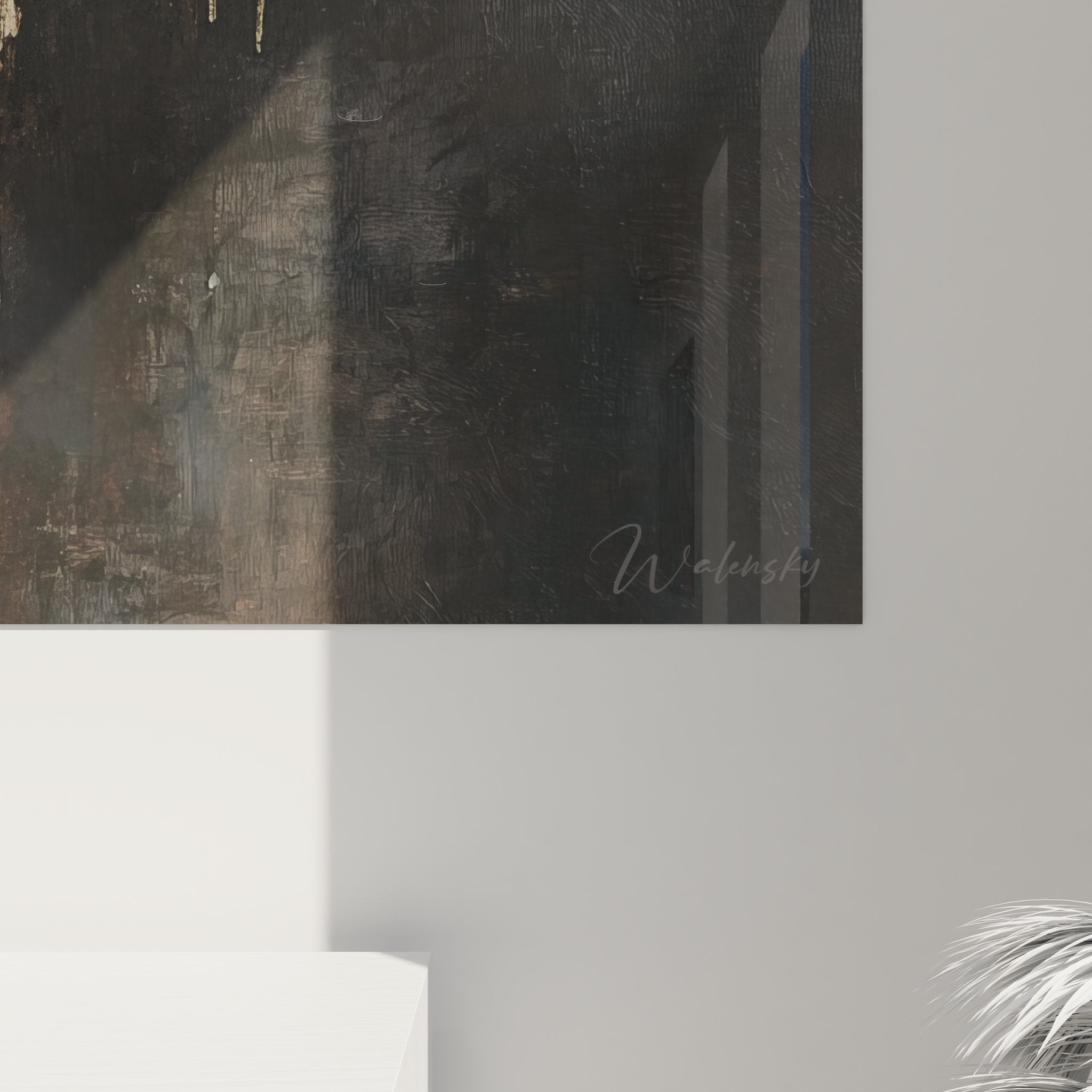 Vue d'ensemble tableau machines engrenages avec roues dentées et éléments mécaniques artistiques