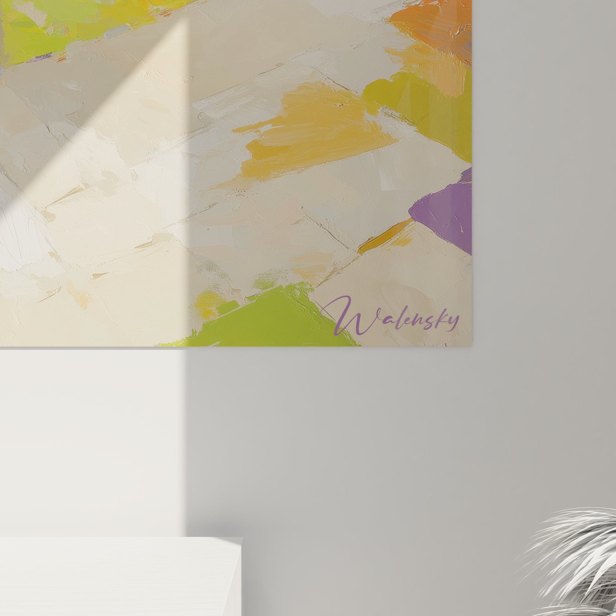 Vue ensemble tableau mural piscine débordement océan turquoise décoration tropicale îles archipels