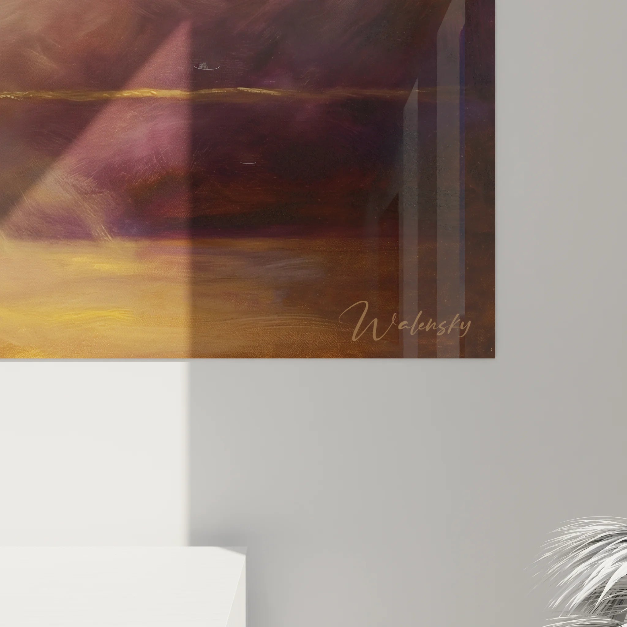 Vue ensemble toile boxe moderne représentant combattant pensif dans cordes ring lumière spirituelle