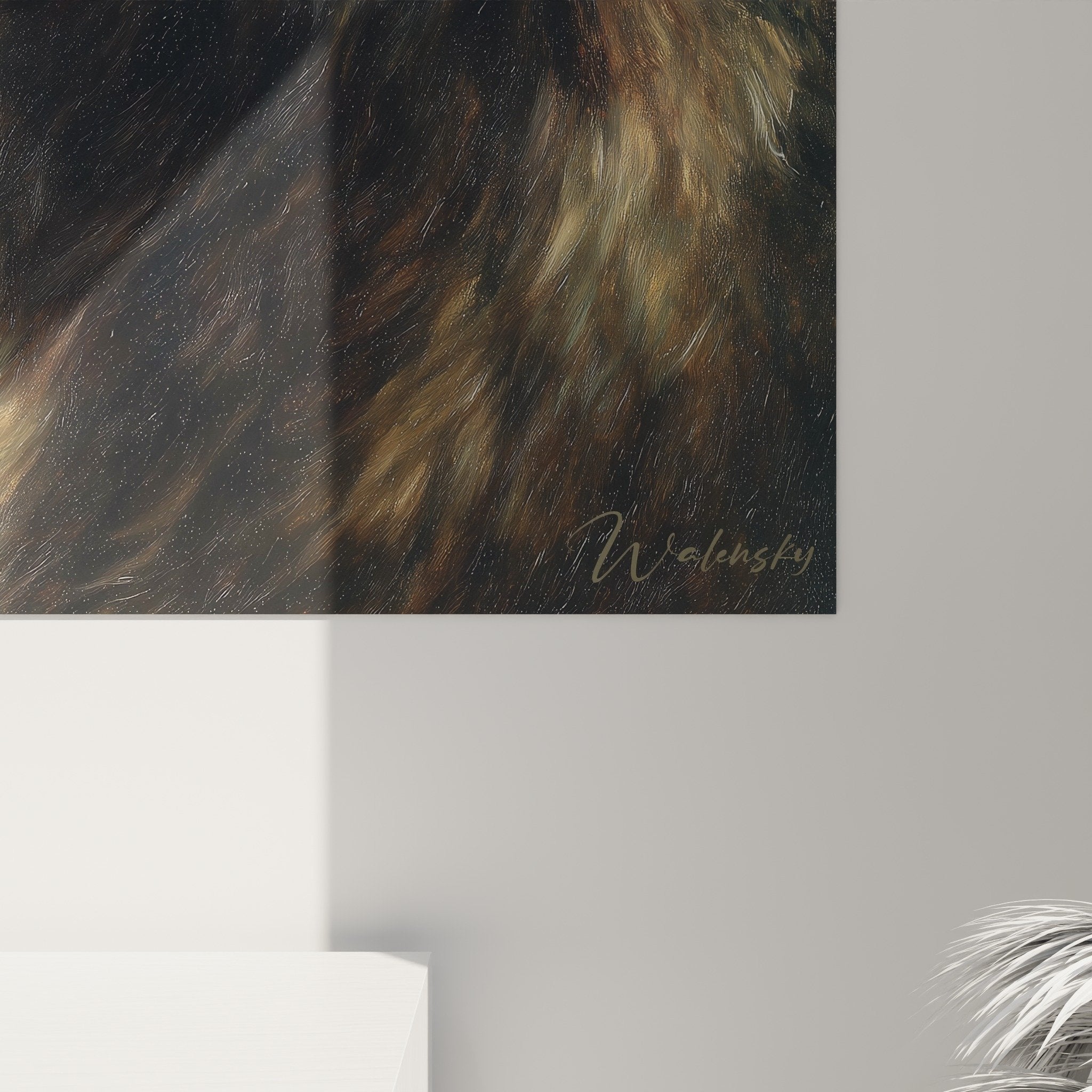 Dutch Shepherd wall art portrait artistic interior decoration modern
