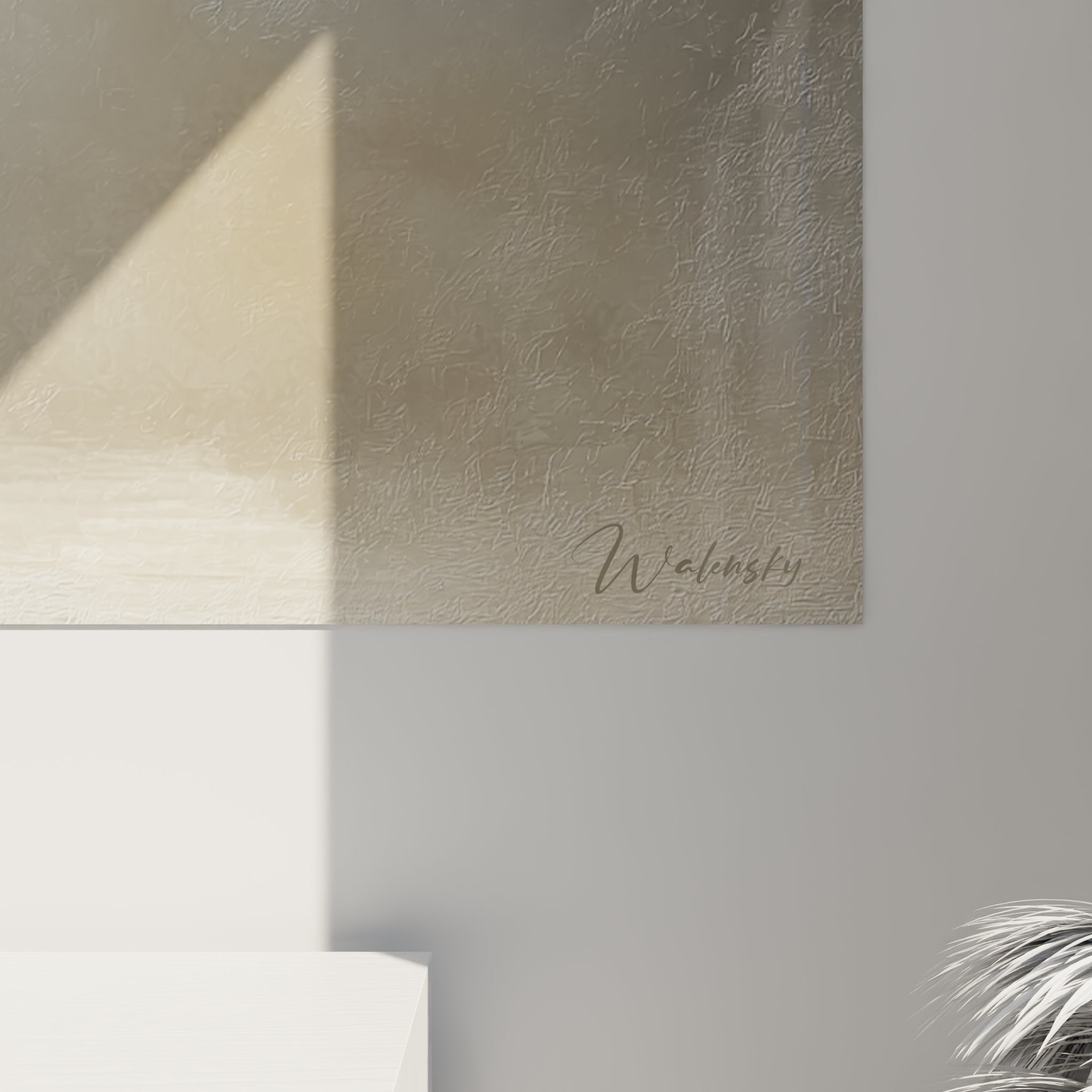 vue ensemble tableau cavalier king charles decoration interieur chien regard leve vers ciel expression tendre